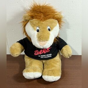 90’s Vintage Daren D.A.R.E. Lion 18” Plush